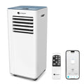 DR.PREPARE 8,000 BTU Portable Air Conditioner with WiFi Enabled, Cooling, Dehumidifier, Fan & Sleep Modes 4-in-1 Portable