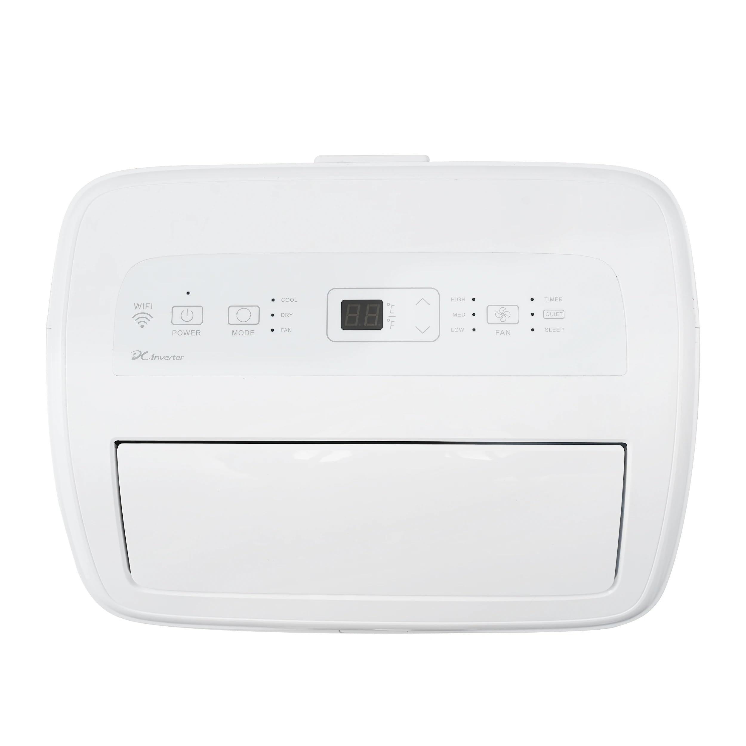 Hisense 8,000 BTU Portable Air Conditioner with Dual Hose & Inverter, 350 Sq Ft, Wi-Fi, ConnectLife App for Google and Alexa