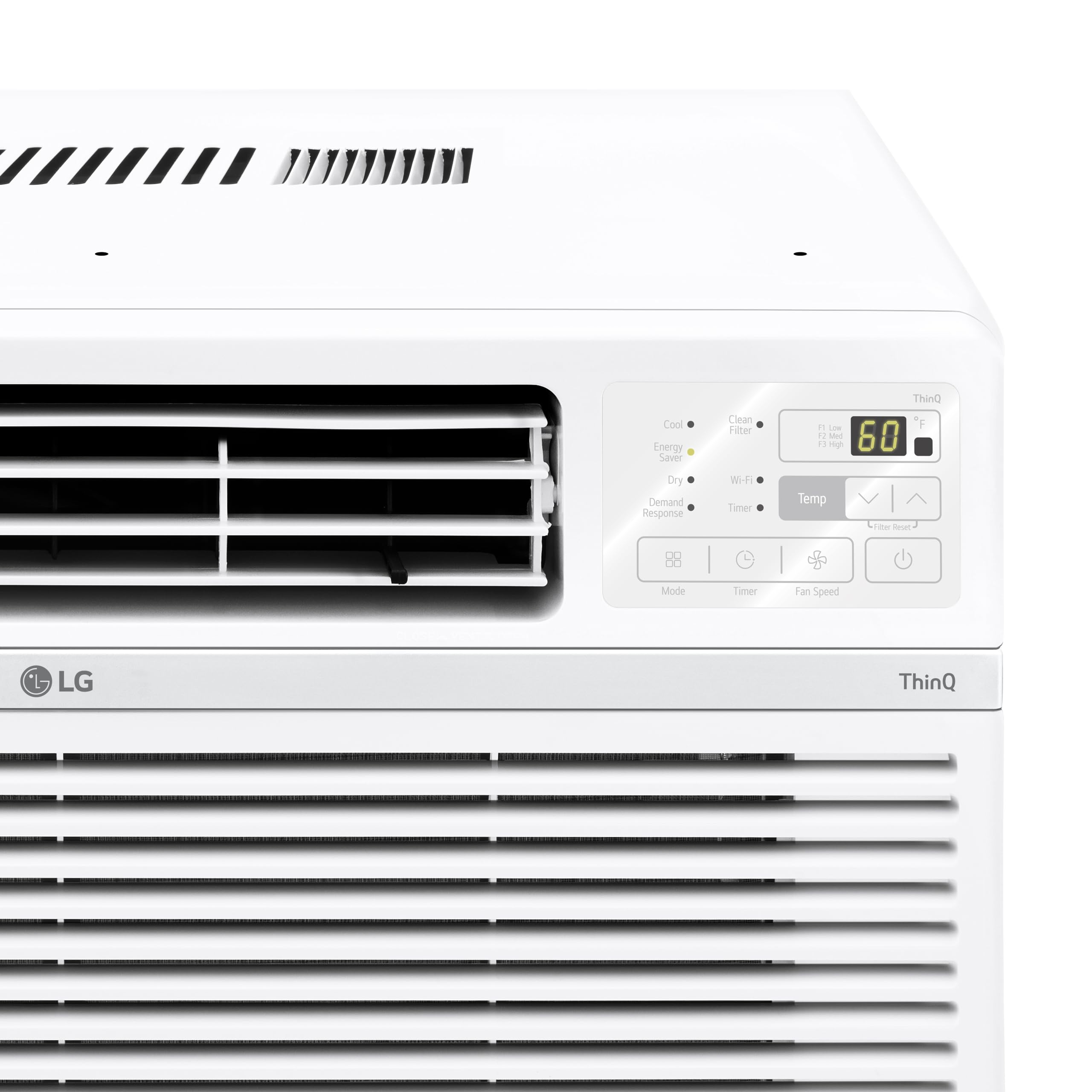 LG 12000 BTU Window Air Conditioner [2024 New]Remote Control WiFi Enabled Works w/LG ThinQ, Alexa