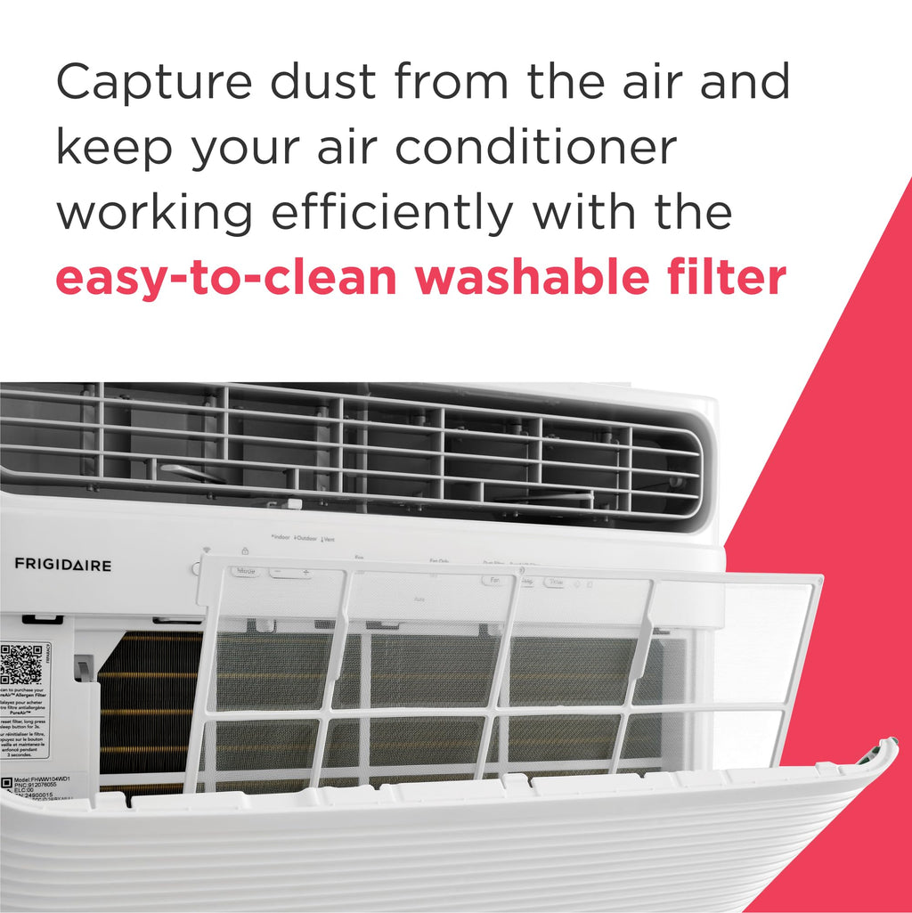 Frigidaire 18,000 BTU Smart Window Air Conditioner with Wi-Fi, Cools Up to 1,020 Sq. Ft., Remote Control, Quiet Operation
